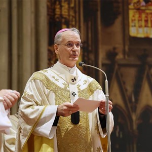 Pozdravni govor nadbiskupa Kutleše na početku Mise posvete ulja